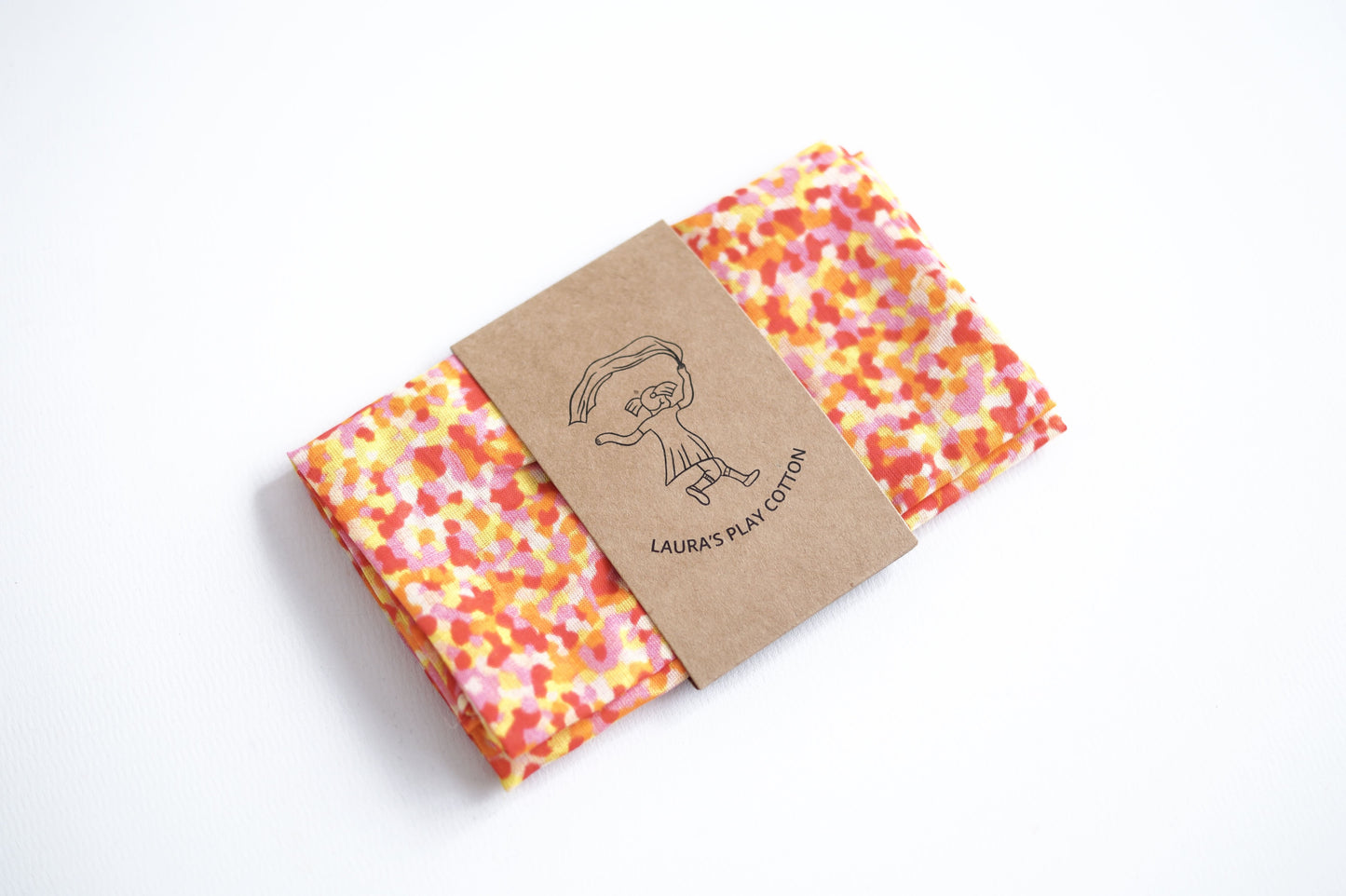 Speeldoek - Confetti Warm 50 x 50 cm