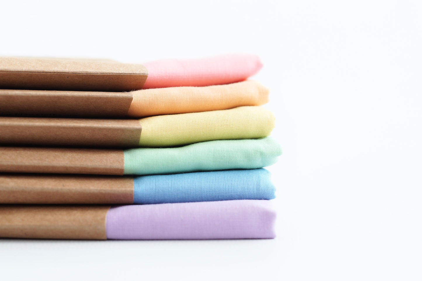 Set speeldoeken 6x pastel 50 x 50