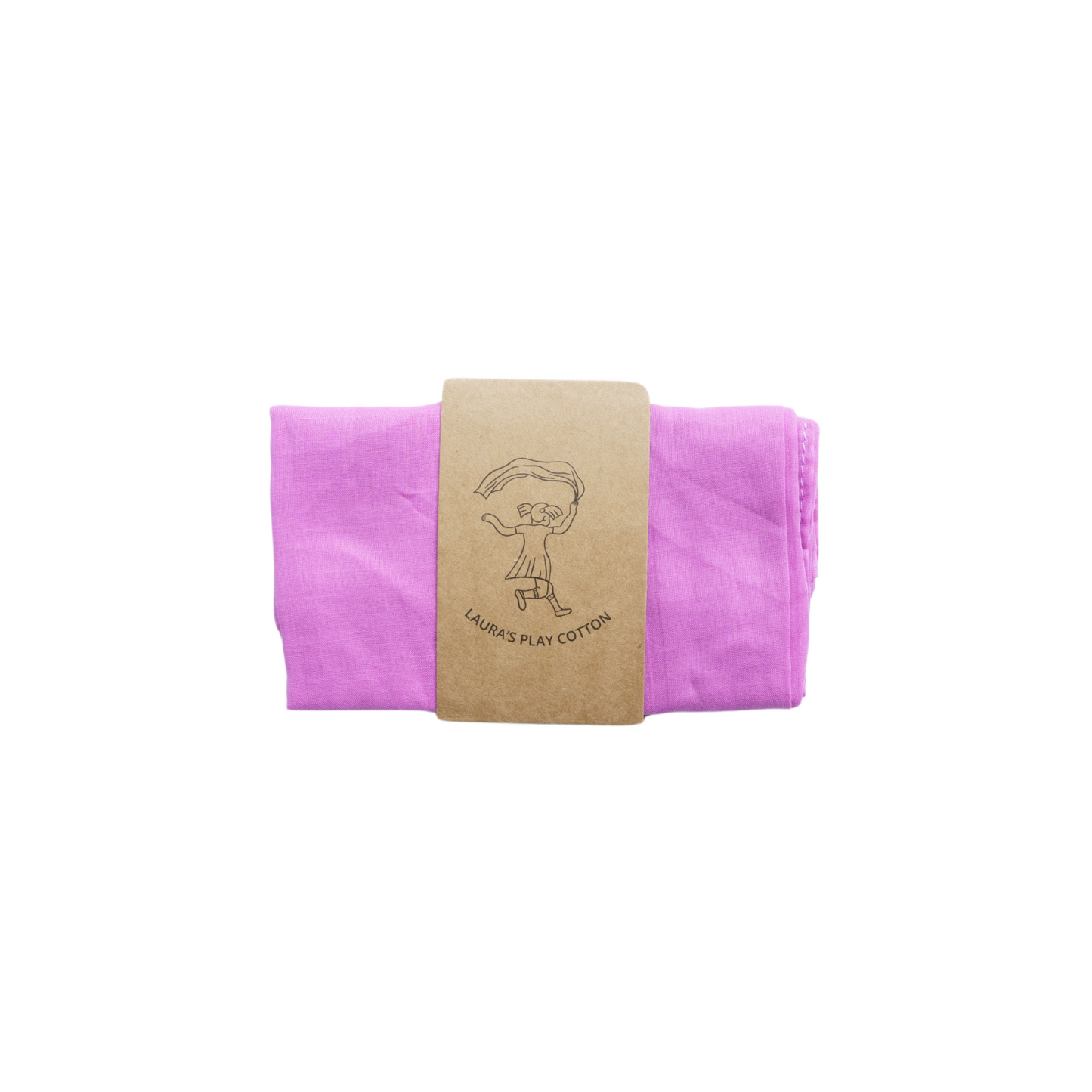 Speeldoek - Donker roze - 50 x 50 cm
