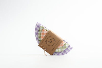 Tess &amp; Tobi | bowl covers | set of 3 | Checks
