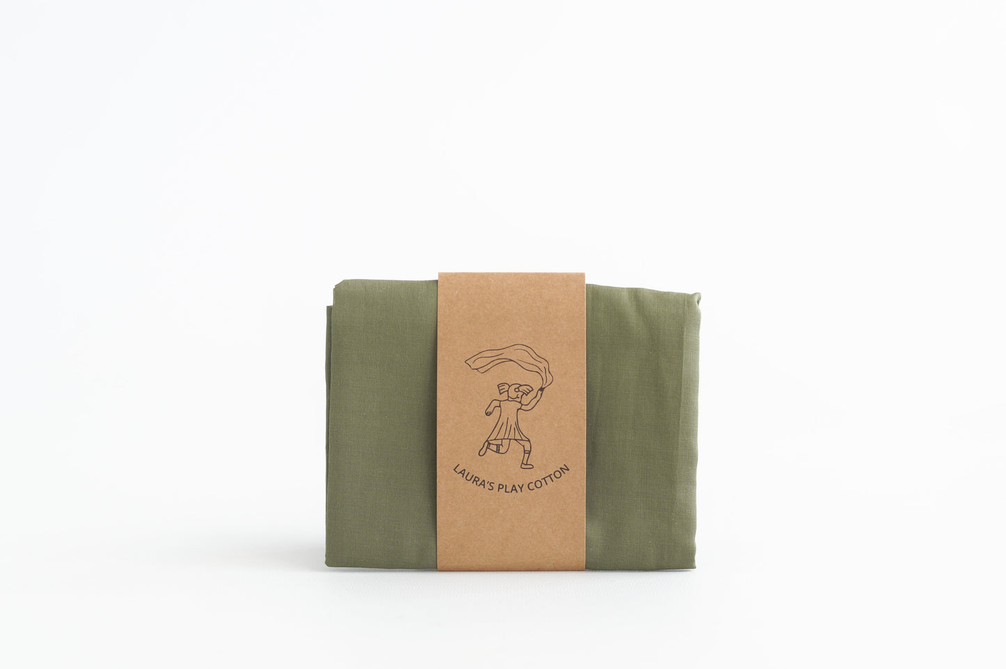 Speeldoek - Olijf Groen 90 x 90 cm