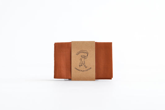 Speeldoek - Bruin 50 x 50 cm