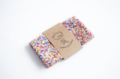 Play cloth - Super Confetti 50 x 50 cm