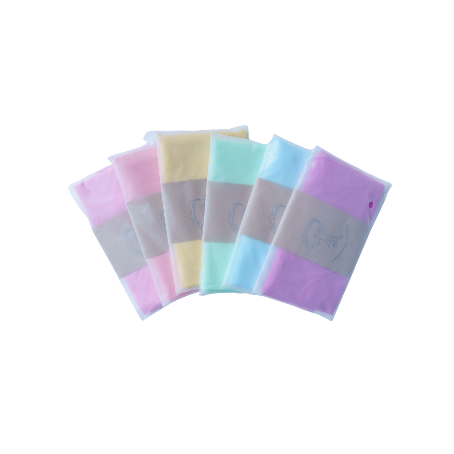 Play cloth - Light yellow - 50 x 50 cm