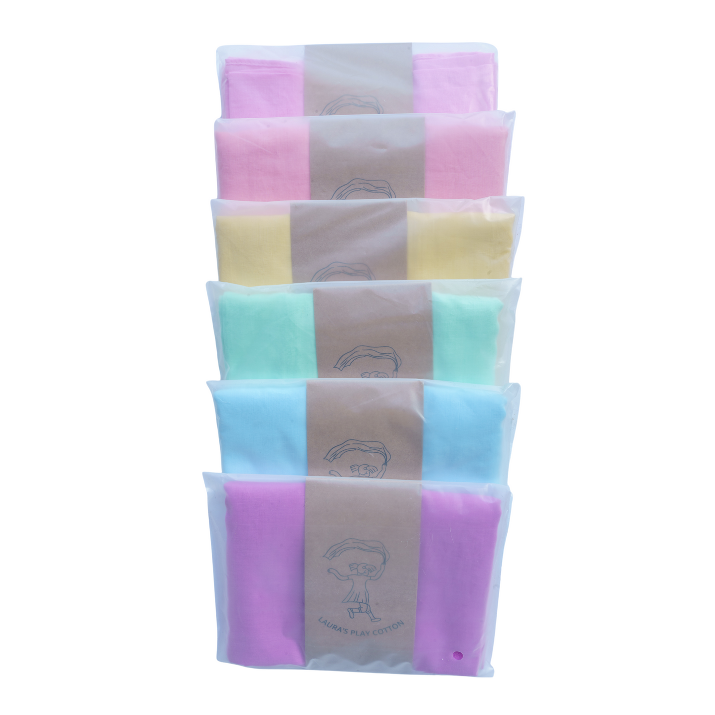 Play cloth - Purple - 90 x 90 cm