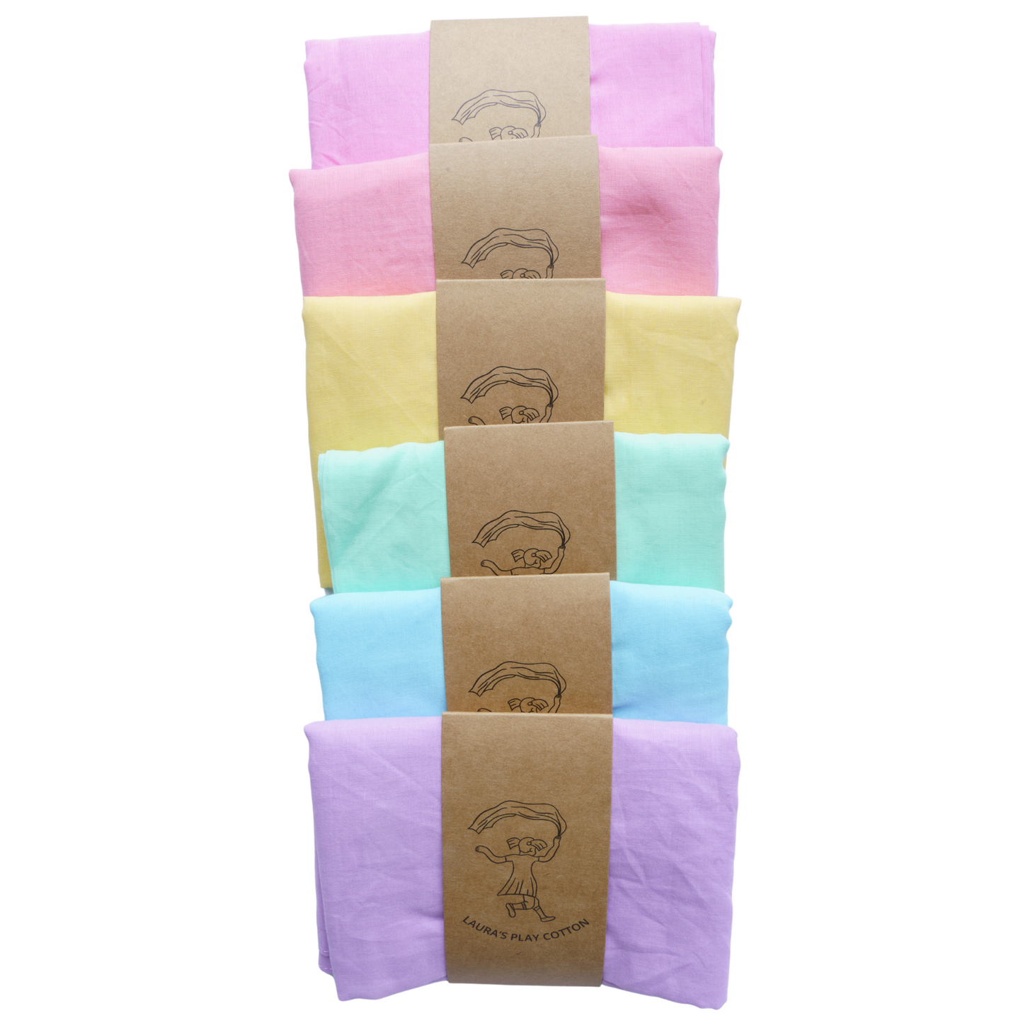 Play cloth - Purple - 90 x 90 cm