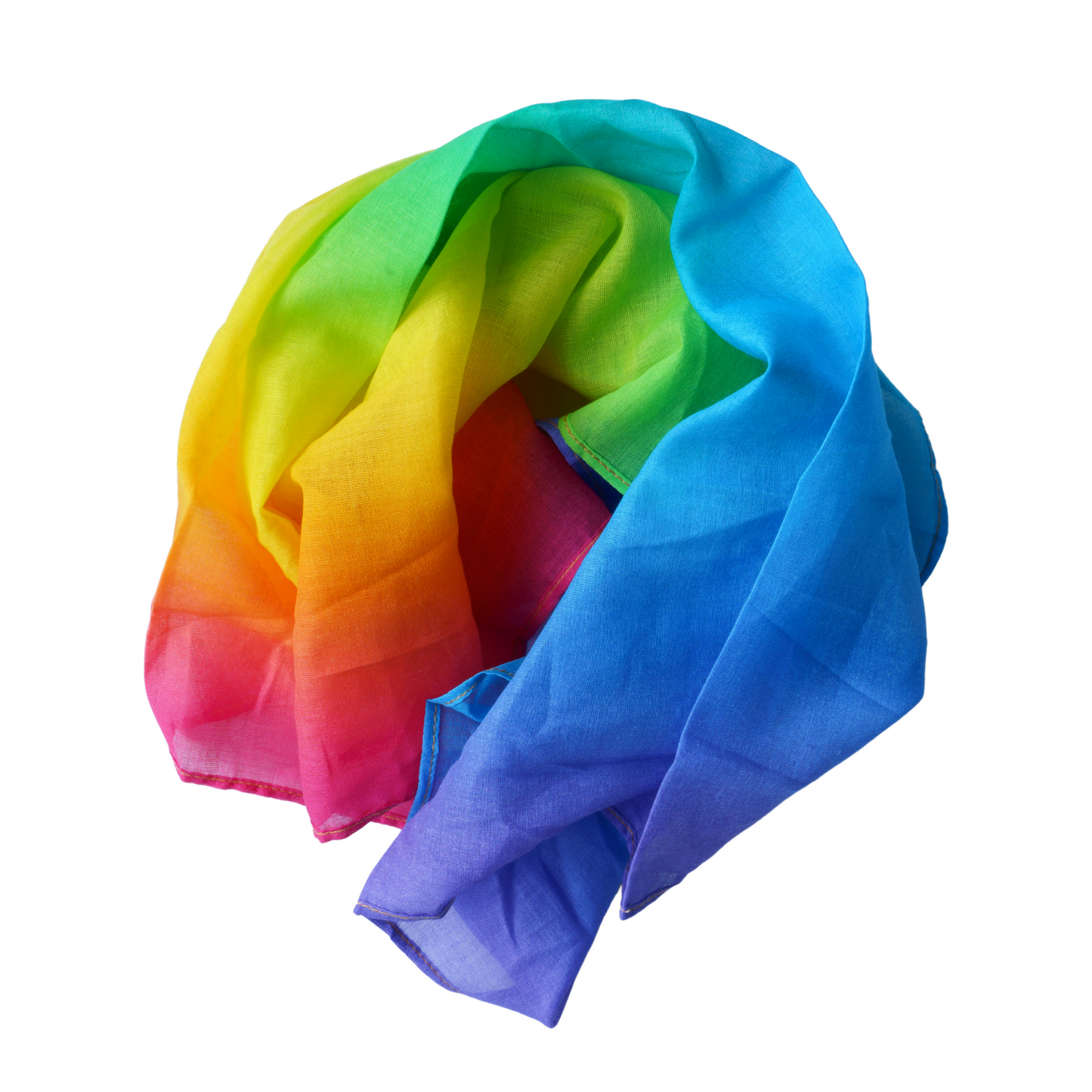 Speeldoek - Regenboog - 50 x 50 cm