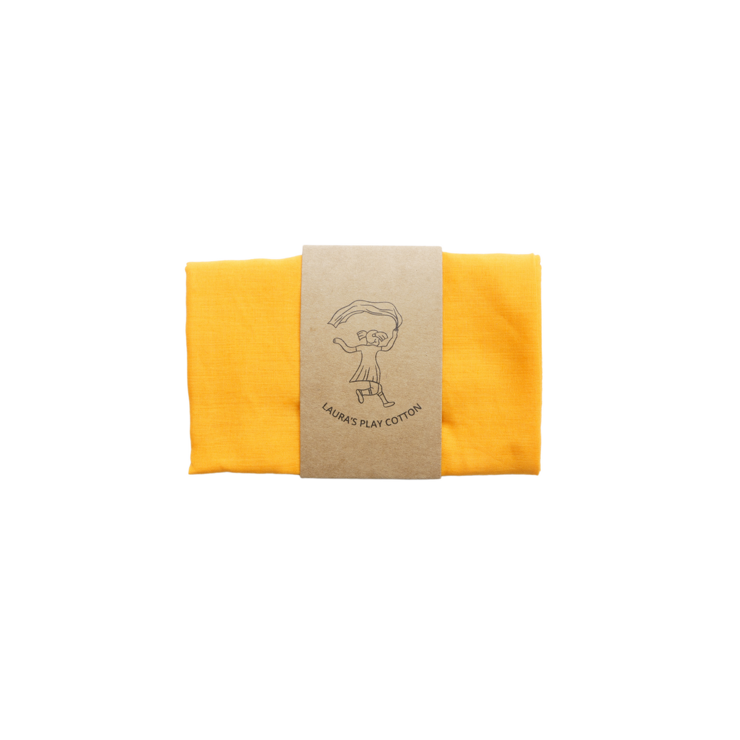 Play cloth - Orange - 50 x 50 cm