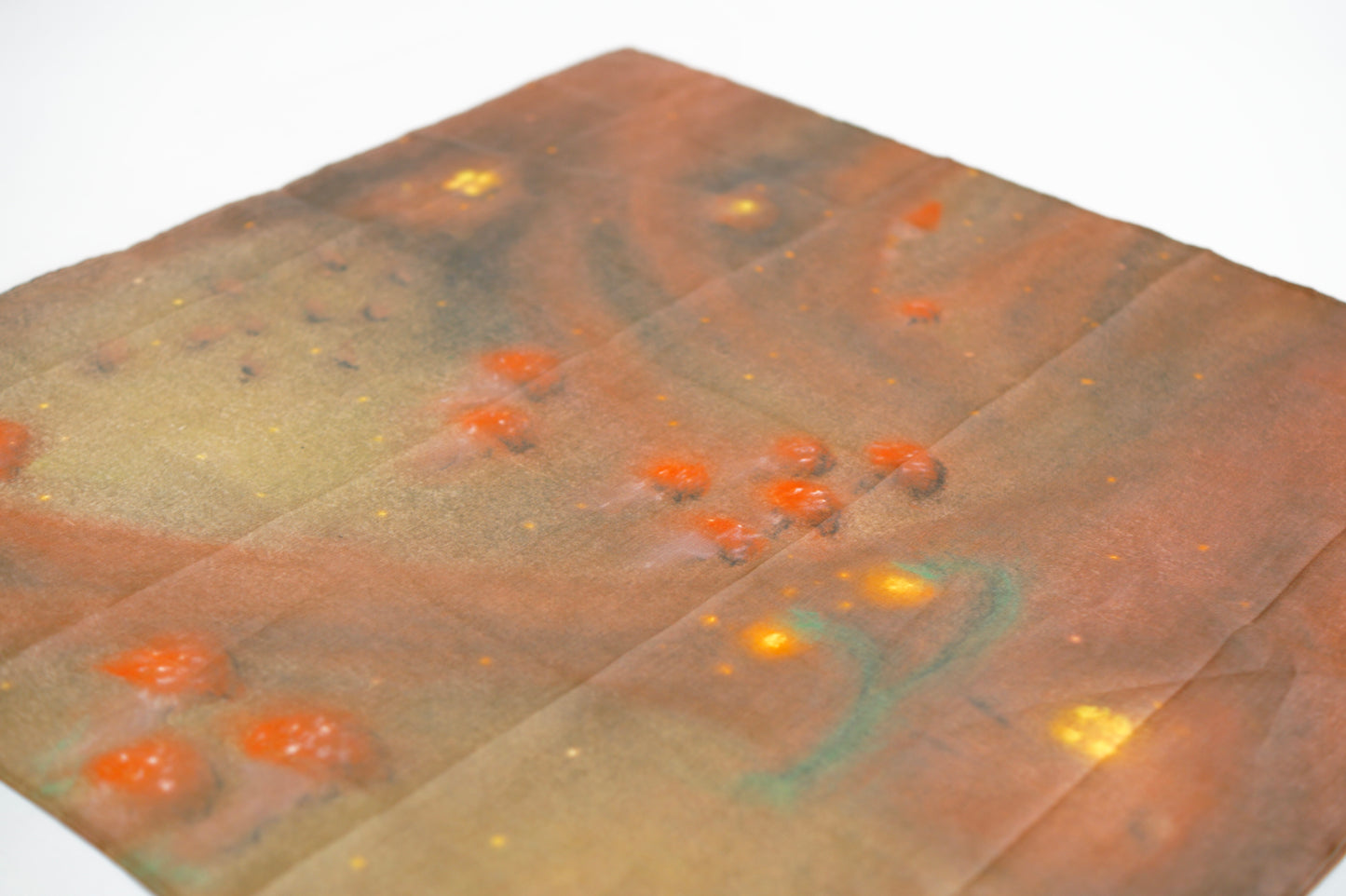 Speeldoek - Lot Bouwes - Herfstbos 50 x 50 cm