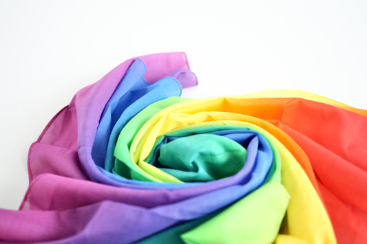 Speeldoek - Regenboog 145 x 145 cm