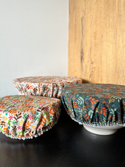 Tess & Tobi  | bowl covers | set van 3 | Blaadjes