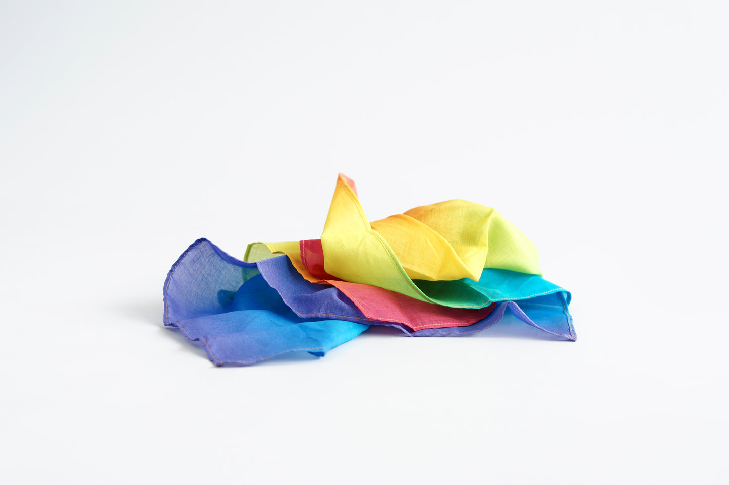 Speeldoek - Regenboog - 50 x 50 cm